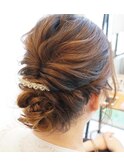 【TRUNK Hair Design 西本】結婚式のヘアアレンジ
