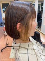 アルファレイズ ヘア ユニット(alphareiz hair unit) シンプルボブにイヤリングカラーで遊びをプラス！