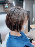 ナチュラルショートボブ