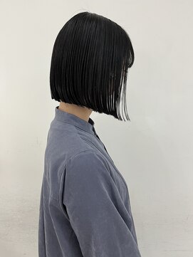 エンドリンク(endlink) 黒髪ぱつっとボブ