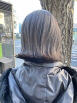 リバレッジ 白金(Leverage)&nbsp;ナチュラルハイライト切りっぱなしボブ  【白金/目黒】担当 濱口