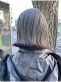ナチュラルハイライト切りっぱなしボブ  【白金/目黒】担当 濱口