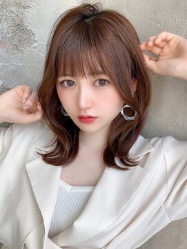 プラチナ(PLATINA) くびれヘア/韓国/透け感/くすみカラー/ロング/ベージュカラー