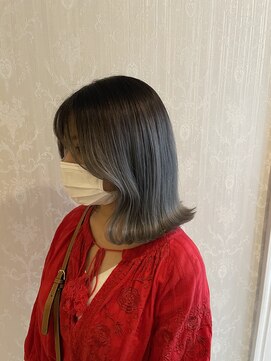 ヘアスタジオ アルス 御池店(hair Studio A.R.S) グラデーションシルバー #デザインカラー