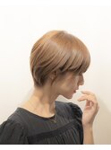 大人可愛い30代40代50代ナチュラルショートボブ◎代官山