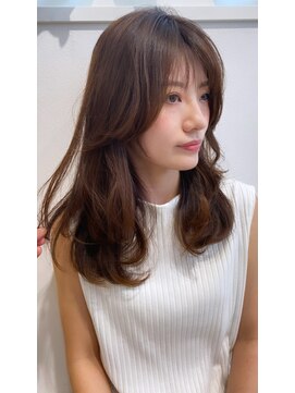 アンス 大阪梅田(ANs.) 20代30代40代ミルクティベージュオルチャンヘアハイトーン