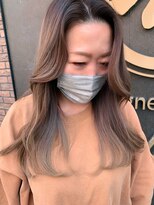 モードファクター デザイナーズサロン(mode Factor designer's salon)&nbsp;くびれロング×シアーベージュ