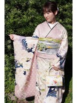 ランコントレ 千代 成人式　着付へアセット