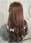 ハーフアップ　14 （ヘアセット専門店　下通　熊本）