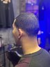 【バズ&イージーパーマ】Men’s cut＋フル・イージーパーマ