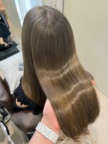 ロウ ジャム 銀座(ROW JAM)&nbsp;大人かわいいエギョモリミルクティーブラウン ひし形シルエット