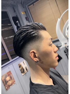 バーバーショップライズ 2nd(barber shop RAIzE) スリックバック