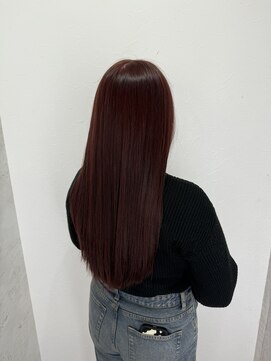 シエル 立川店(CIEL) 【CIEL 佐藤】ブリーチなしダブルカラー　ピンク