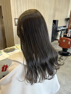 ナップヘアースコヤ(NAP hair Scoya) 透明感オリーブカラー(髪質改善/酸熱Tre/レイヤーカット)