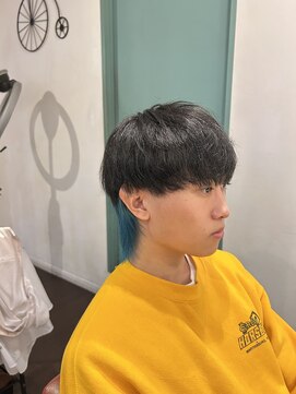 モップス 金沢文庫店(MOPS) ターコイズブルー×マッシュウルフ