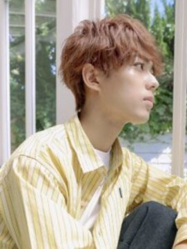 グラマラス GLAMOROUS 【瀧澤一真】ベージュブラウン束感ショートスタイル