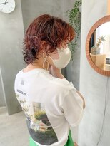 テトヘアー(teto hair) ウルフカット、ウルフショート、パーマウルフ、ブリーチなし