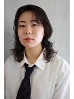 スノッブエンバンプ(snob enVAmp) ミディアムパーマ