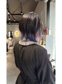 インナーカラーブルーラベンダー♪