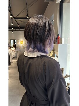 ビーストバイブランカ 刈谷三河安城(BEEst by BLANCA) インナーカラーブルーラベンダー♪