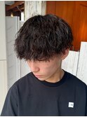 ナチュラルパーマ　ソフトツイストパーマ学生おすすめパーマ