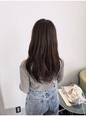 パーマ×ナチュラルブラウンでつくる、柔らかロング