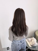 キャパジャストヘアー(CAPA just hair)&nbsp;パーマ×ナチュラルブラウンでつくる、柔らかロング