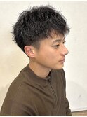 刈り上げショート 無造作な束感
