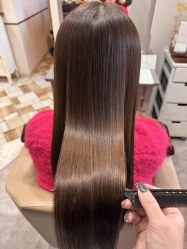 アプローズ(applause.) 【カラーとカシミヤトリートメントで見せる】うる艶ロング