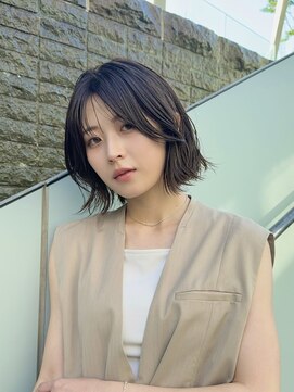 ハルキミナトジャパン 神戸(HARUKI MINATO japan) ボブ 20代30代40代ヘア 切りっぱなし 三ノ宮