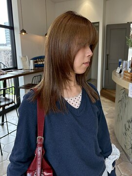 ファルファラ(farfara) 【farfara】透明感ミルクティーアッシュ(問屋町テラス)大島結衣