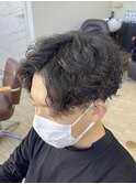 ナチュラルフェード×パーマ落ち◇爽やかさっぱり！