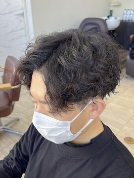 ジェイズグレイス(J's Grace) ナチュラルフェード×パーマ落ち◇爽やかさっぱり！