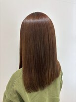 ヴァンカウンシル 一宮店(VAN COUNCIL)&nbsp;思わず目を奪われる極上の光沢感◎サラツヤストレート/髪質改善