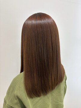 ヴァンカウンシル 一宮店(VAN COUNCIL) 思わず目を奪われる極上の光沢感◎サラツヤストレート/髪質改善