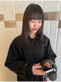 ミディアムレイヤー×地毛風カラー