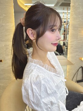 ロンドアヴァントゥス 池袋(Lond aventus) オリーブグレー/ボブ/顔周り/小顔/レイヤー/髪質改善/縮毛矯正