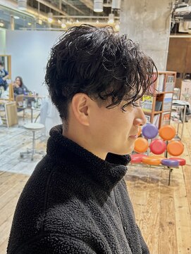 メンズ クーヘアー(Men's coohair) シャドーパーマ