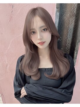 ロンドリゼル 札幌(Lond RiseL) オリーブグレー/前髪/ボブ/マロンベージュ/レイヤーカット/小顔