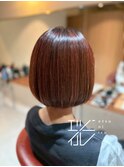 馴染ませハイライトとピンクカラー☆