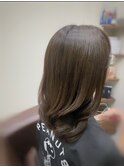 艶髪アッシュブラウン