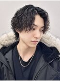 ツイストスパイラル波巻きシャドウパーマニュアンスパーマ眉毛