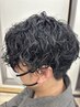 【メンズパーマ☆】カット+クリープパーマ+眉カット￥10800→￥9500