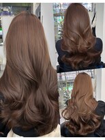 アルドーレヴェントホリエ(Ardore vento horie)&nbsp;ブリーチなしダブルカラーで作るブラウン/ベージュ♪