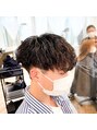 ヘアポジションレヴ 所沢(HAIR Position rev”) ノーセットパーマ実はこのスタイル。。濡らしただけなんです!