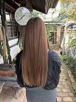 テントヘアー(tent hair) ベージュカラー