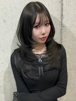 マーシュ ルーヴェ(marshu Luve) 韓国風/ハッシュレイヤー/ブリーチなし/オリーブグレー