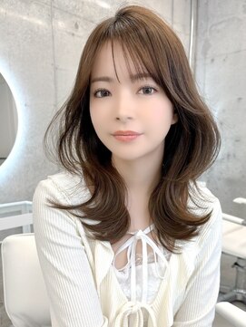 アイヴィ 表参道(IVY) ブリーチなしダブルカラー 透明感べージュ