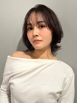 ジアン バイ ミルボン 西宮ガーデンズプラス(GIEN by milbon) くびれボブ/レイヤーボブ/くびれヘア/ピンクブラウン