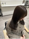 艶髪アッシュグレージュカラー